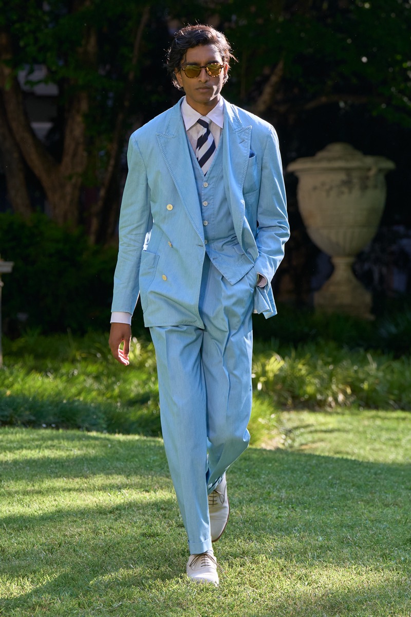 » Dunhill Spring 2026 Blends Aristocracy with English Rock Dunhill Spring Summer 2026 034