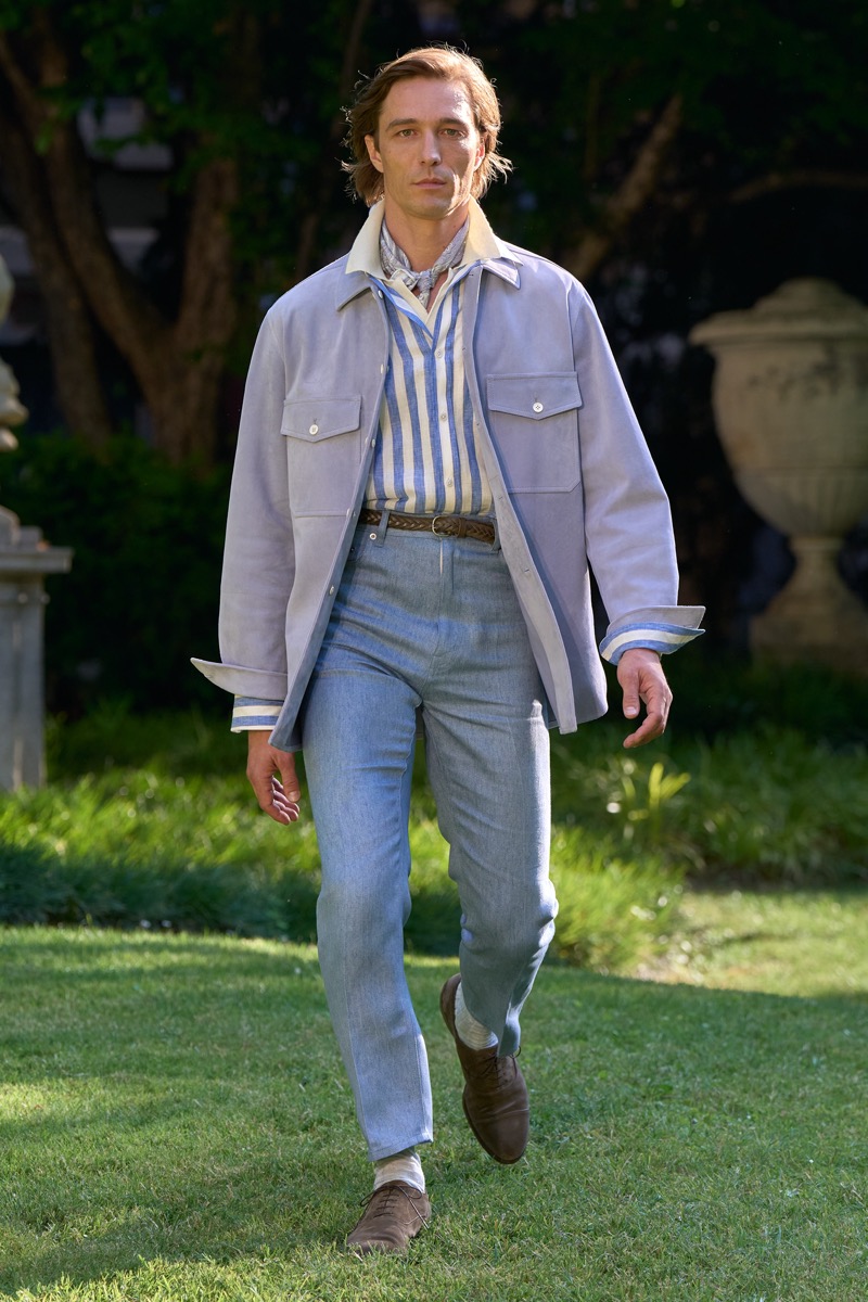 » Dunhill Spring 2026 Blends Aristocracy with English Rock Dunhill Spring Summer 2026 036