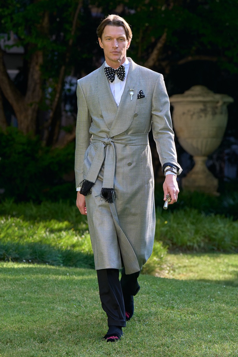 » Dunhill Spring 2026 Blends Aristocracy with English Rock Dunhill Spring Summer 2026 047