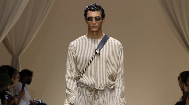 Emporio Armani Spring 2026 Dresses the Modern Nomad