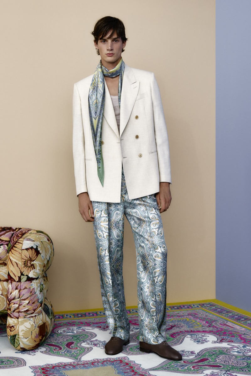 » Etro Spring 2026 Captures the Mood of a Traveler’s Daydream Etro Spring Summer 2026 002