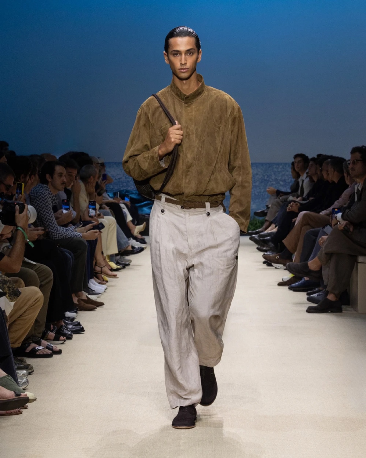 » Giorgio Armani Spring 2026 Layers the Familiar & Faraway Giorgio Armani Spring Summer 2026 028