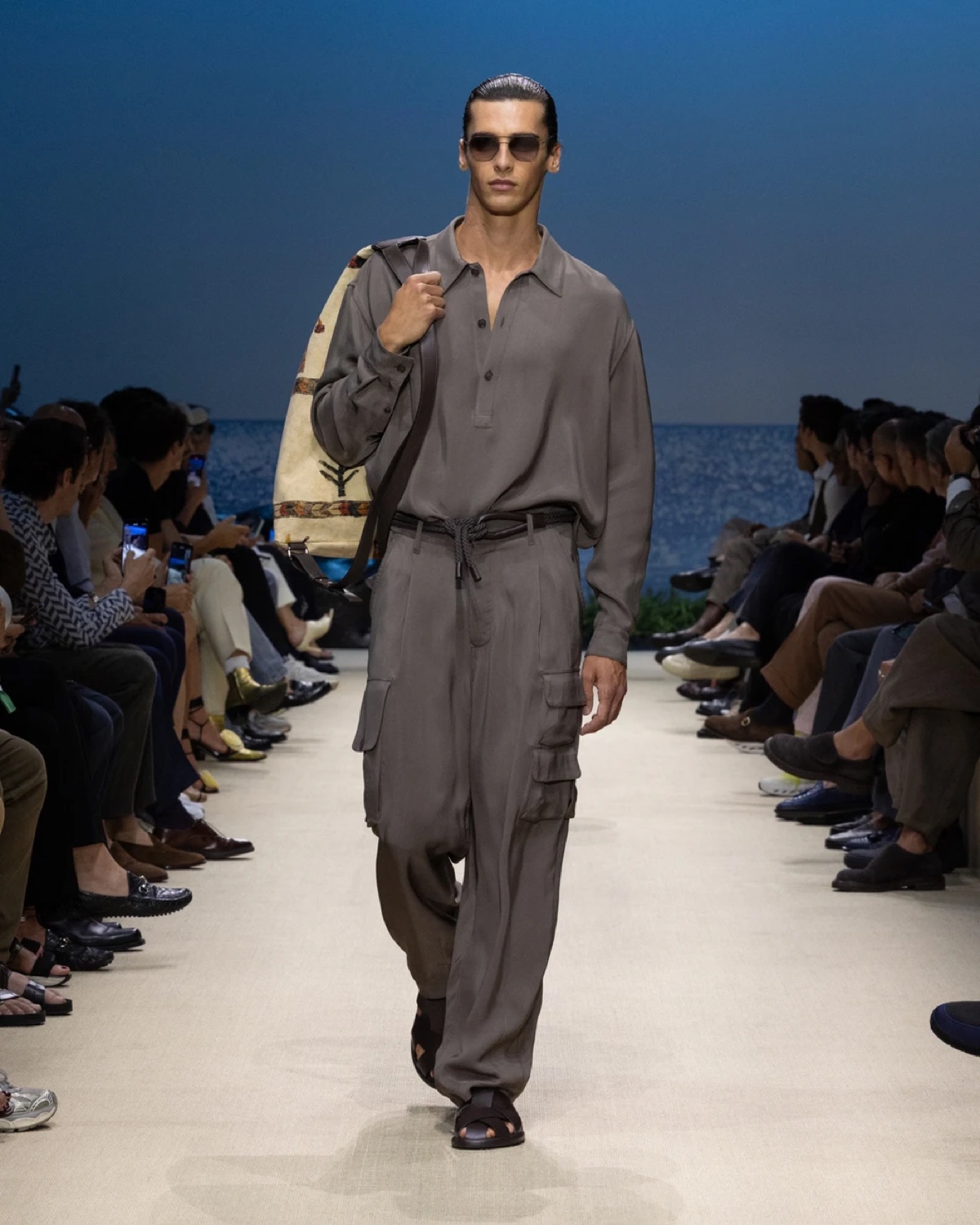 » Giorgio Armani Spring 2026 Layers the Familiar & Faraway Giorgio Armani Spring Summer 2026 045