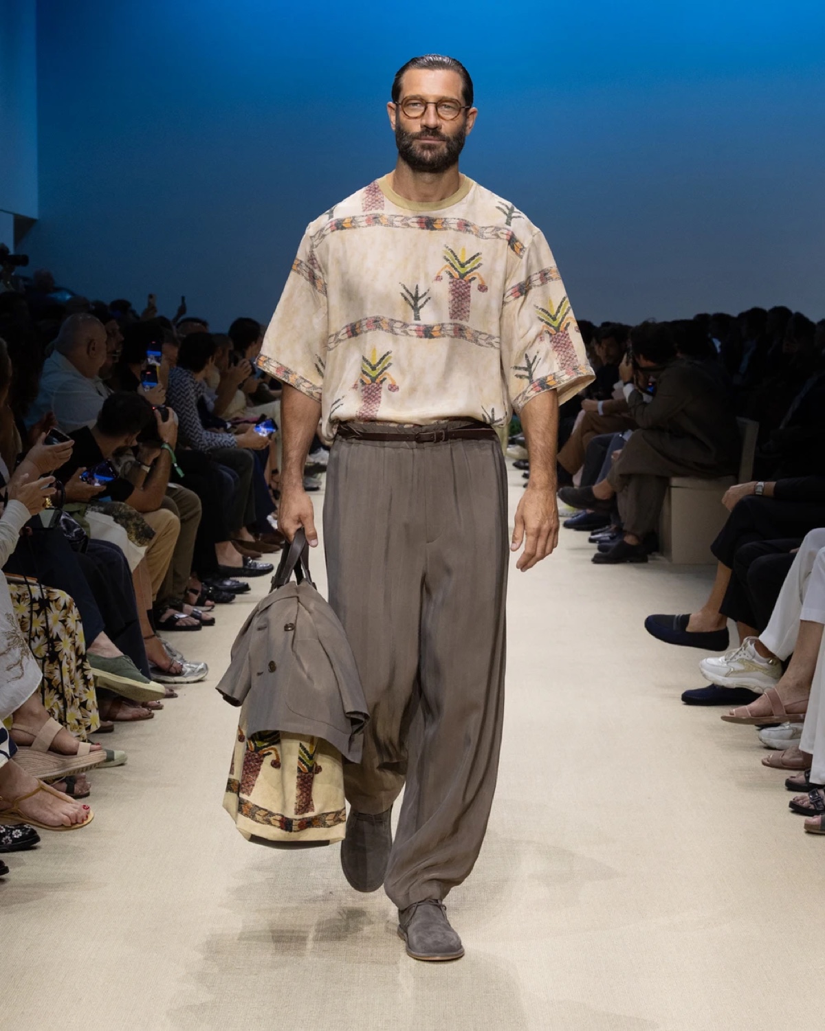 » Giorgio Armani Spring 2026 Layers the Familiar & Faraway Giorgio Armani Spring Summer 2026 047