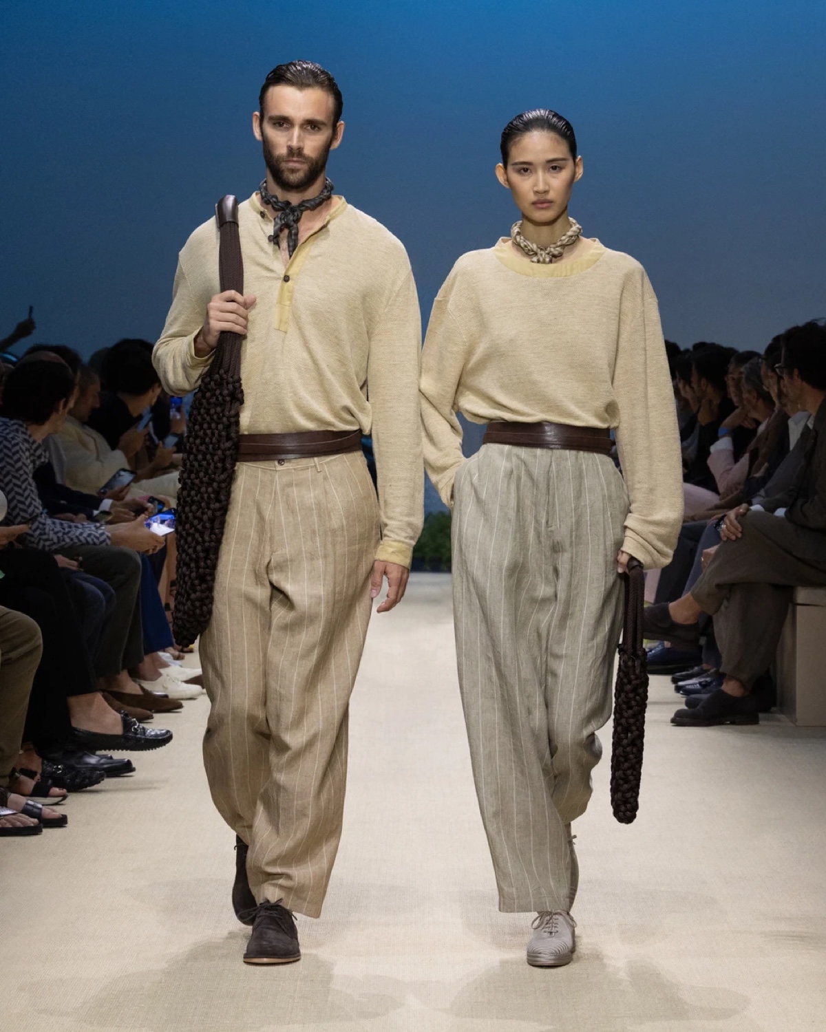 » Giorgio Armani Spring 2026 Layers the Familiar & Faraway Giorgio Armani Spring Summer 2026 052