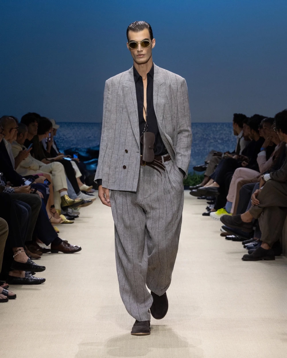 » Giorgio Armani Spring 2026 Layers the Familiar & Faraway Giorgio Armani Spring Summer 2026 071