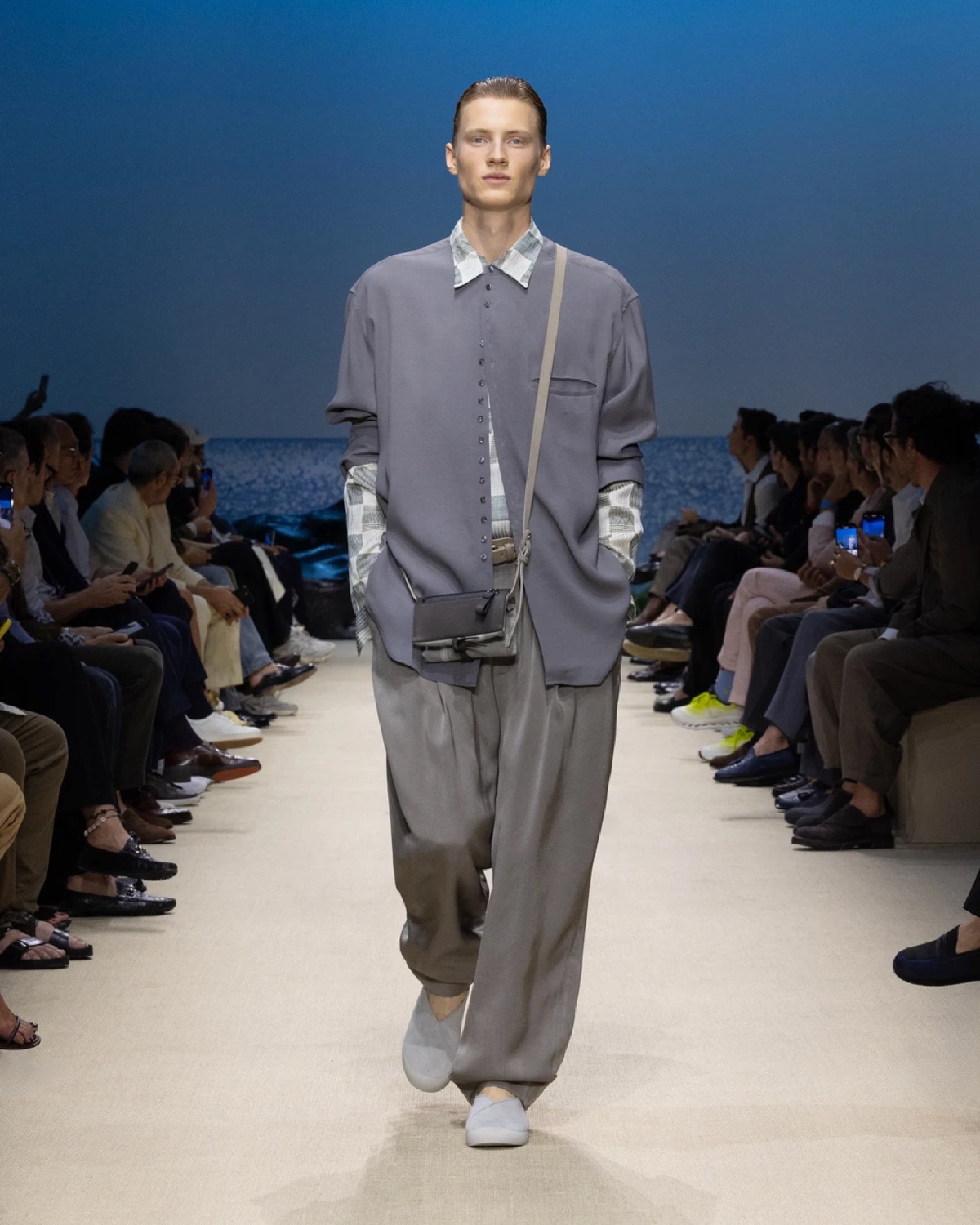 » Giorgio Armani Spring 2026 Layers the Familiar & Faraway Giorgio Armani Spring Summer 2026 085