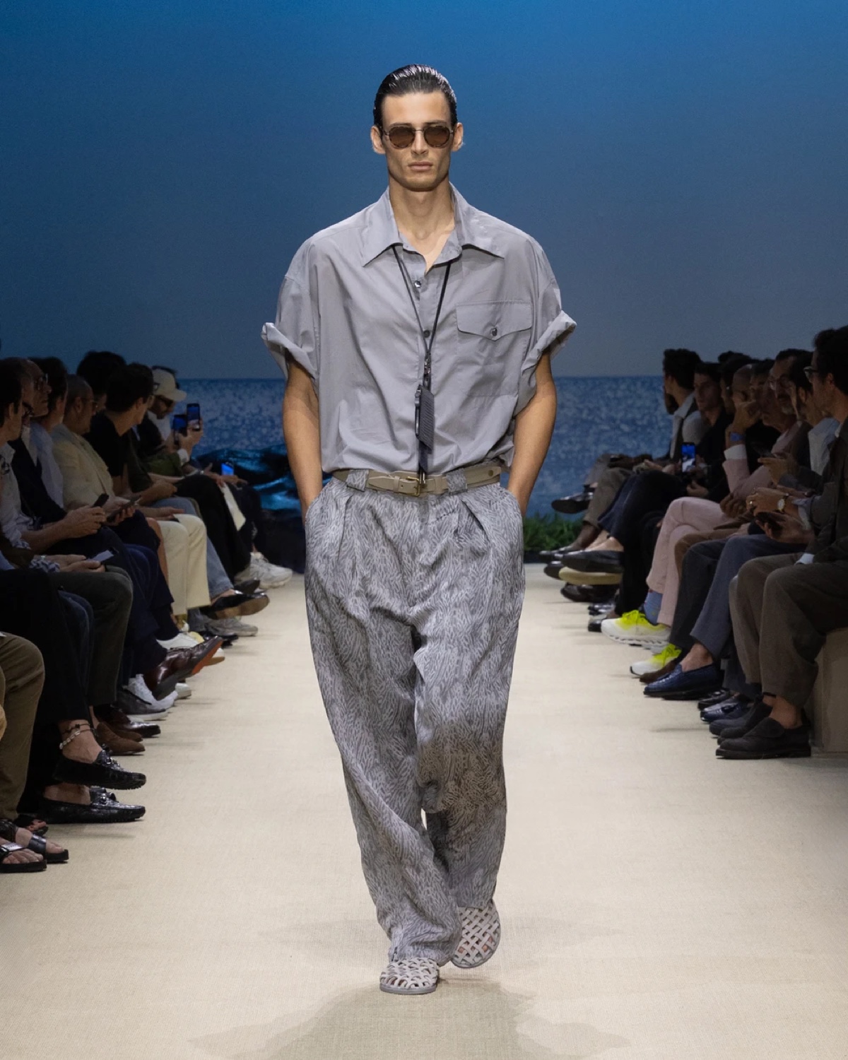 » Giorgio Armani Spring 2026 Layers the Familiar & Faraway Giorgio Armani Spring Summer 2026 086