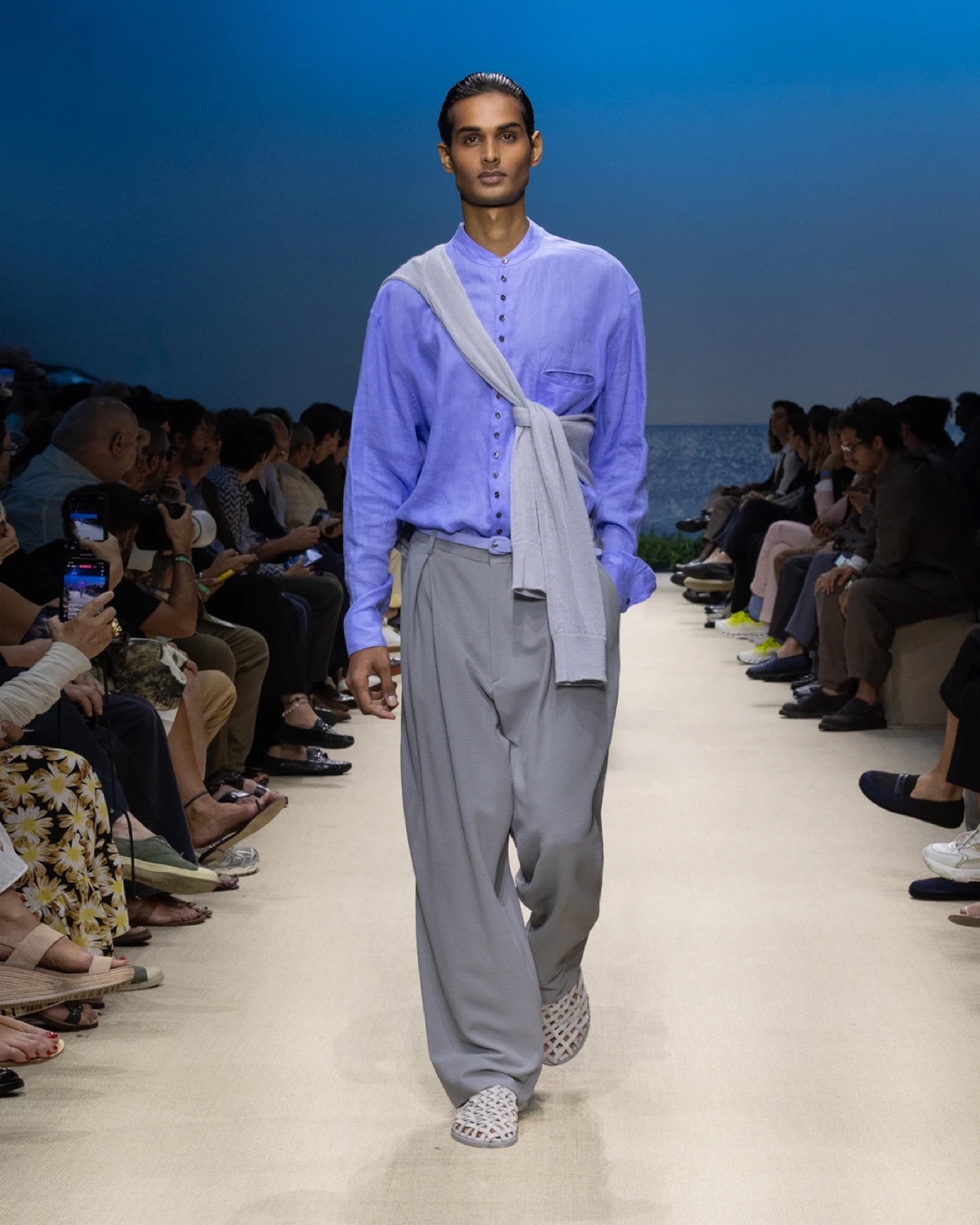 » Giorgio Armani Spring 2026 Layers the Familiar & Faraway Giorgio Armani Spring Summer 2026 090