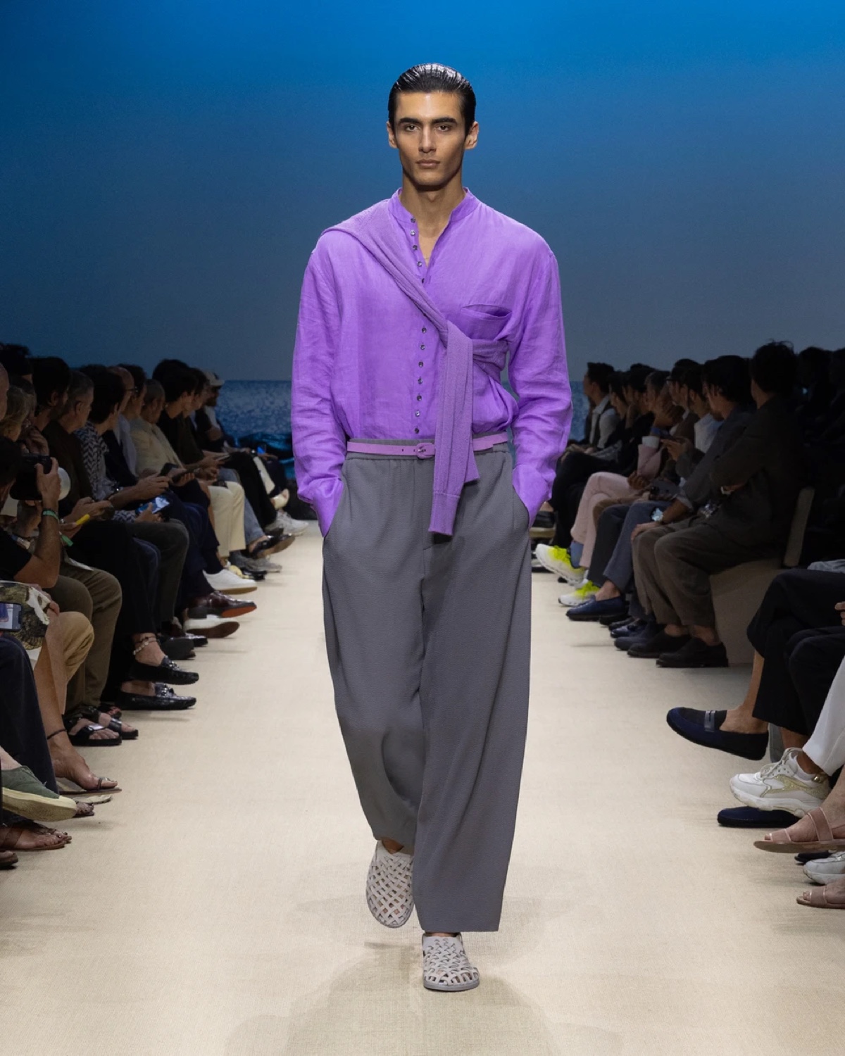 » Giorgio Armani Spring 2026 Layers the Familiar & Faraway Giorgio Armani Spring Summer 2026 091