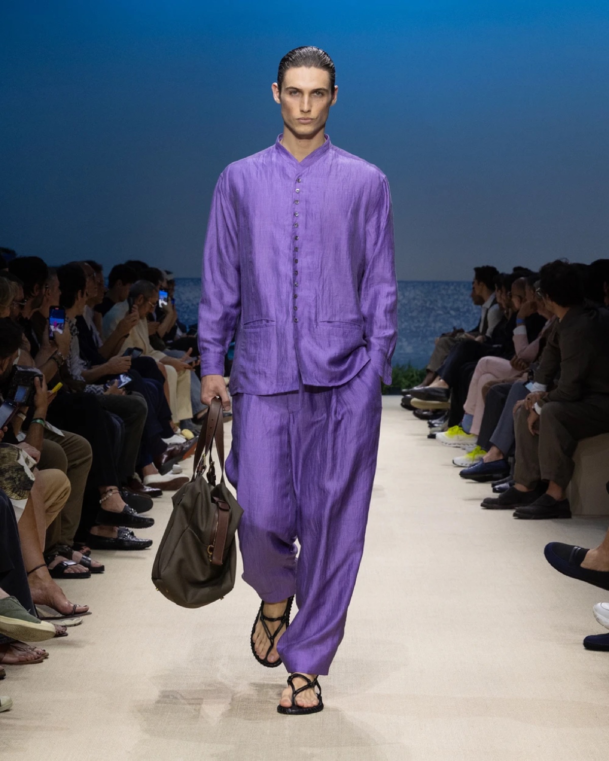 » Giorgio Armani Spring 2026 Layers the Familiar & Faraway Giorgio Armani Spring Summer 2026 096