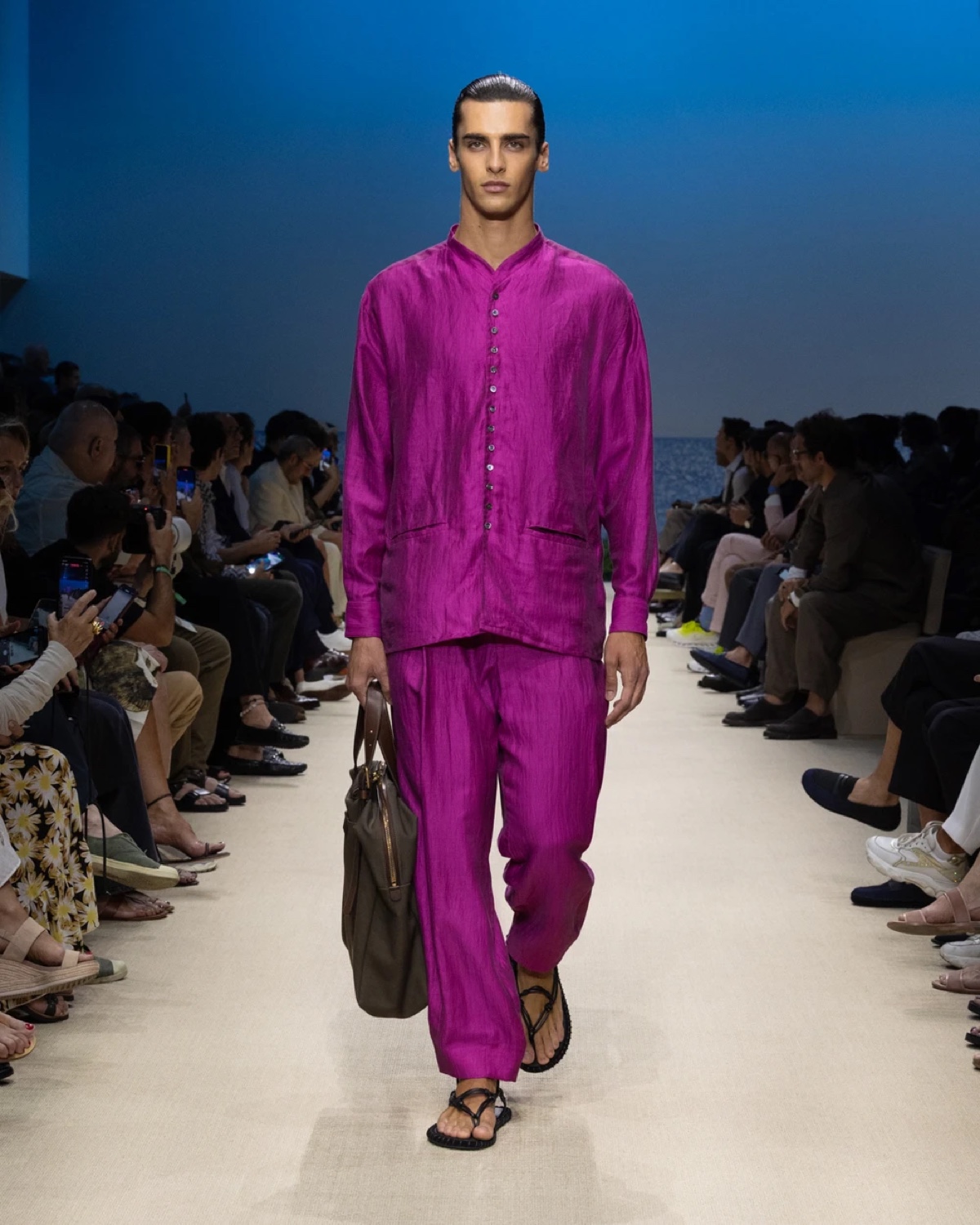 » Giorgio Armani Spring 2026 Layers the Familiar & Faraway Giorgio Armani Spring Summer 2026 097