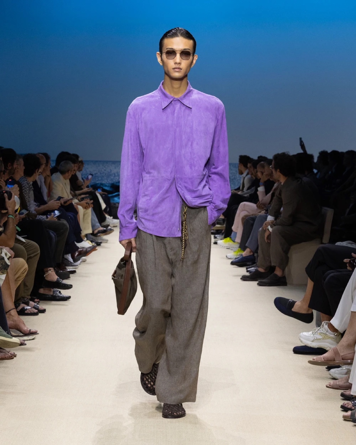 » Giorgio Armani Spring 2026 Layers the Familiar & Faraway Giorgio Armani Spring Summer 2026 098