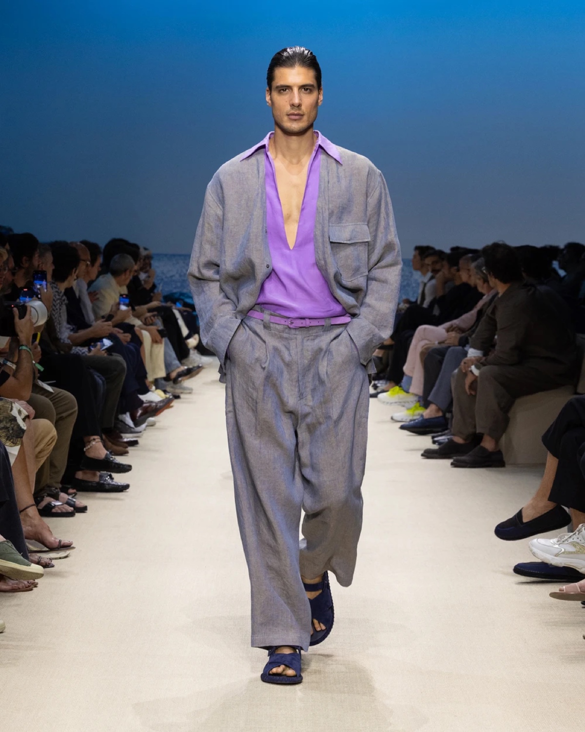 » Giorgio Armani Spring 2026 Layers the Familiar & Faraway Giorgio Armani Spring Summer 2026 100