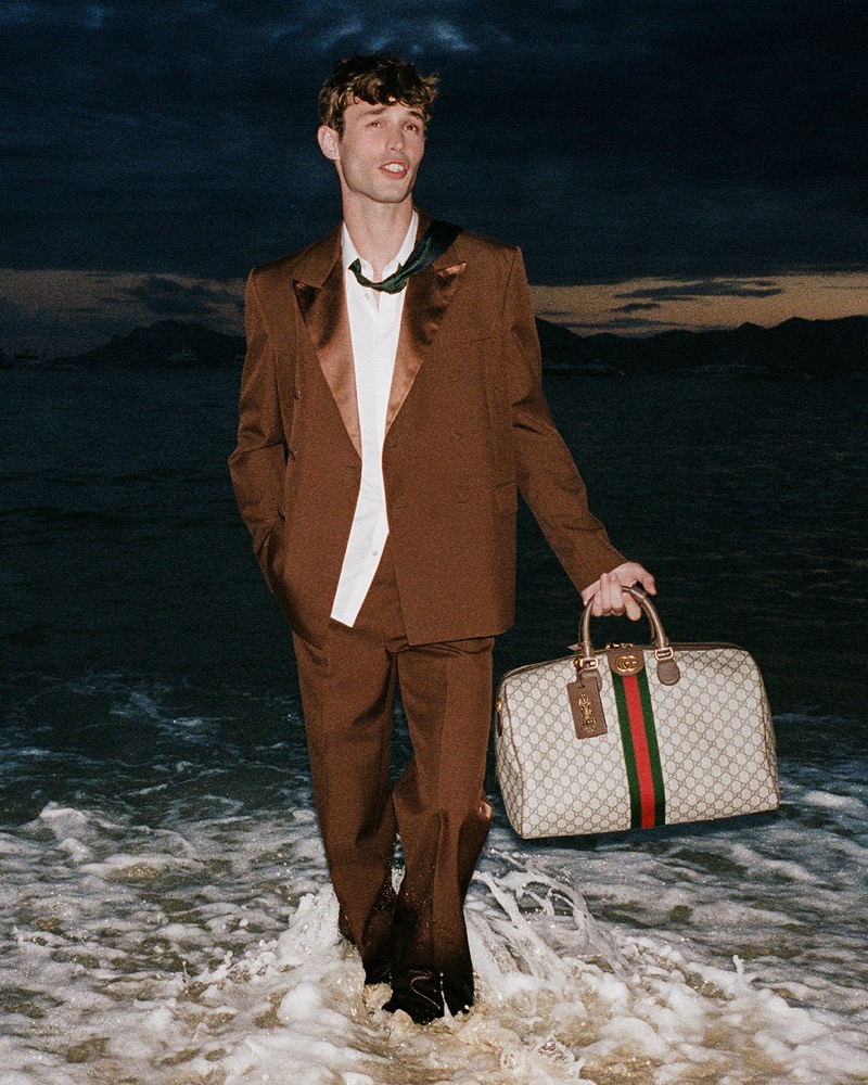 » Gucci's GG Monogram Ad Frames Luxury as Something Carried Gucci GG Monogram Campaign 2025 001