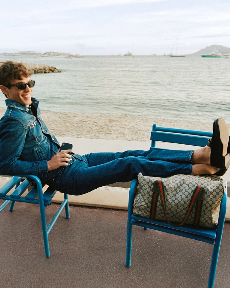 » Gucci's GG Monogram Ad Frames Luxury as Something Carried Gucci GG Monogram Campaign 2025 002
