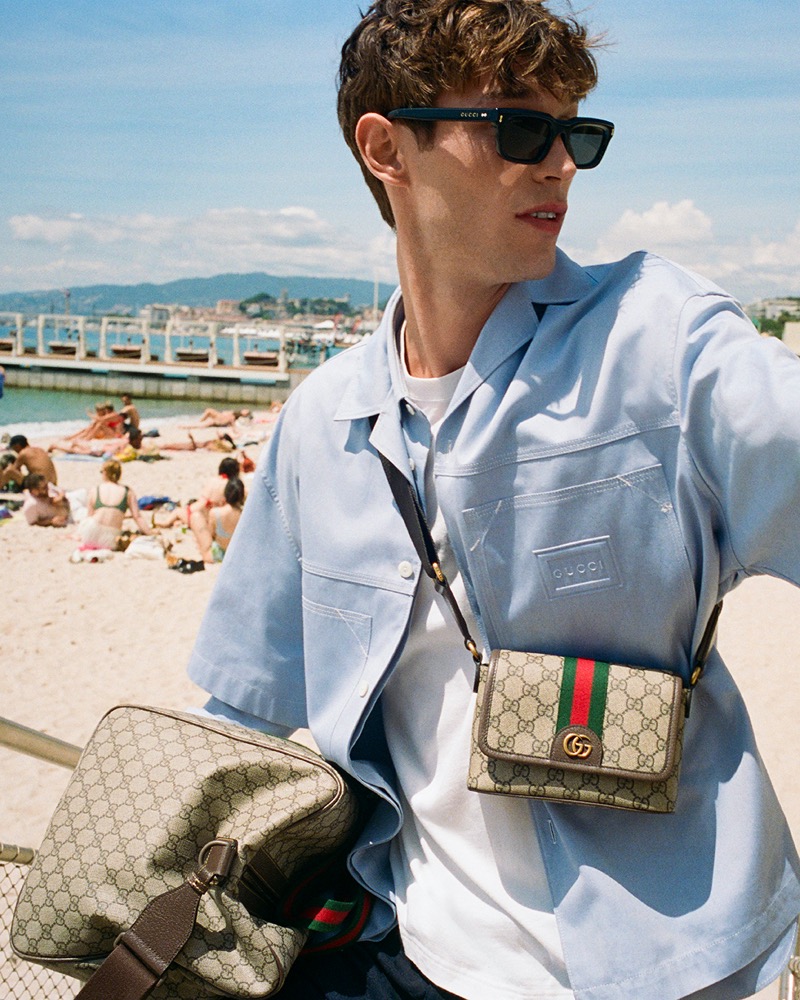 » Gucci's GG Monogram Ad Frames Luxury as Something Carried Gucci GG Monogram Campaign 2025 005