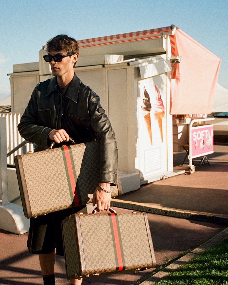 » Gucci's GG Monogram Ad Frames Luxury as Something Carried Gucci GG Monogram Campaign 2025 008