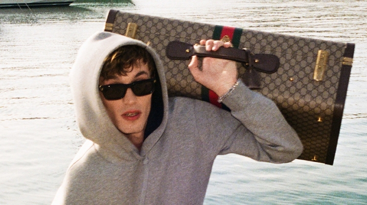 Gucci’s GG Monogram Ad Frames Luxury as Something Carried