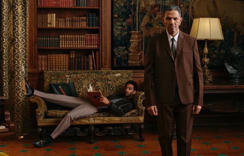 Actor and filmmaker Roschdy Zem and his son Chad make a sartorial statement in the Gucci Together Father's Day advertisement. » Gucci Together Brings New Meaning to Father’s Day Actor and filmmaker Roschdy Zem and his son Chad make a sartorial statement in the Gucci Together Father's Day advertisement.