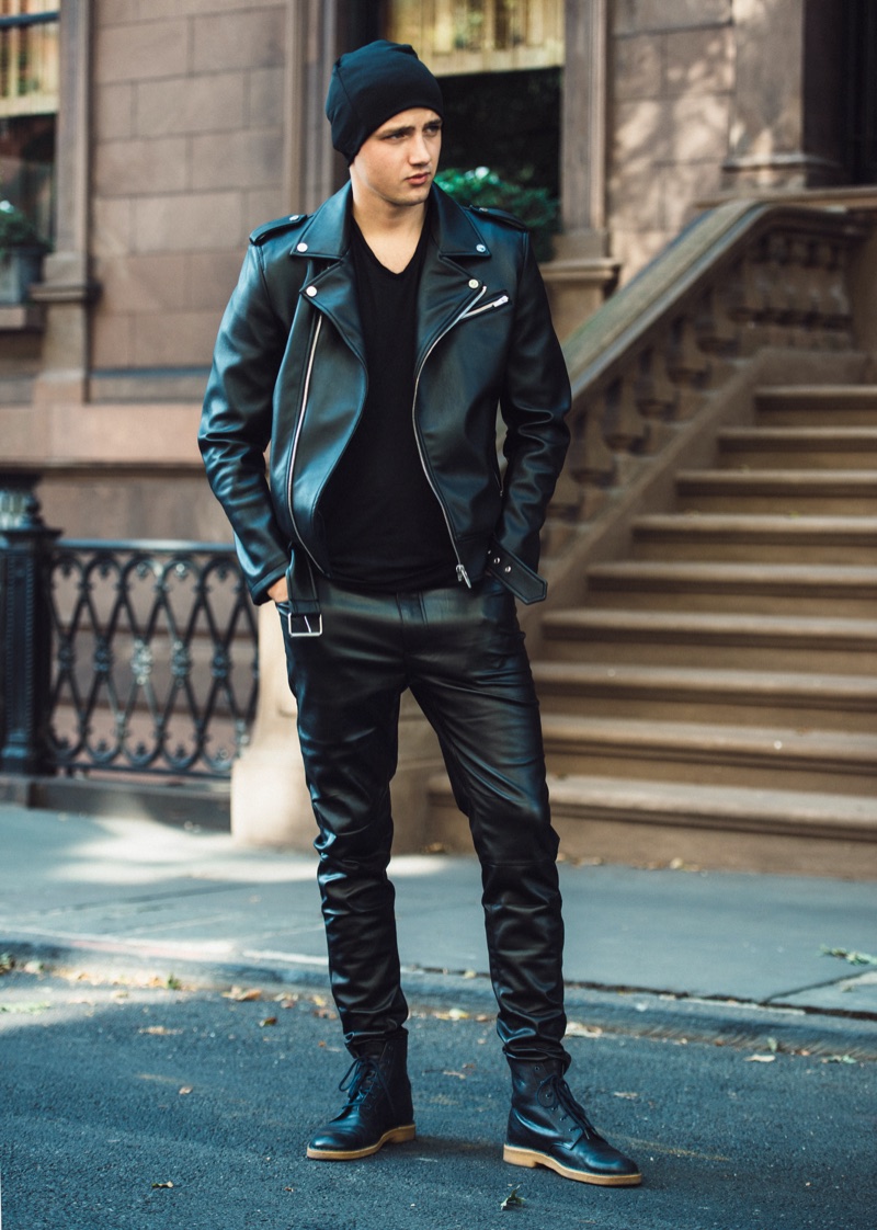 Leather Jacket Street » The Art of Fashion Campaign Videos: How Brands Craft Visuals Leather Jacket Street