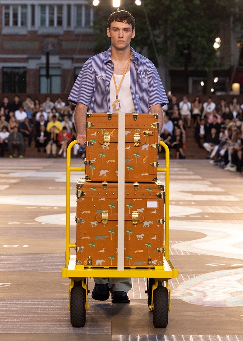 » Louis Vuitton Spring 2026 Traces a Line from India to Paris Louis Vuitton Spring Summer 2026 Collection 041