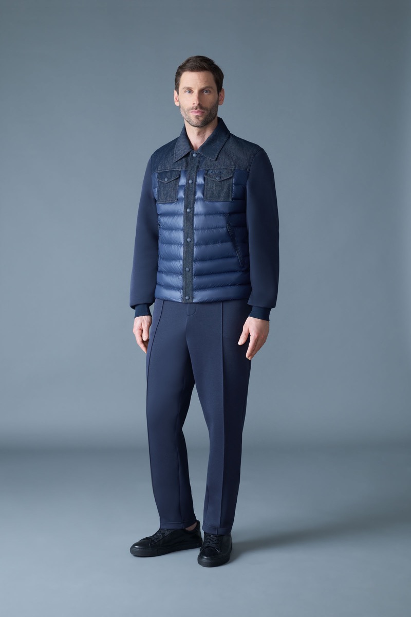 » Mackage Balances Denim & Tech in Pre-Fall 2025 Capsule Mackage Pre Fall 2025 003
