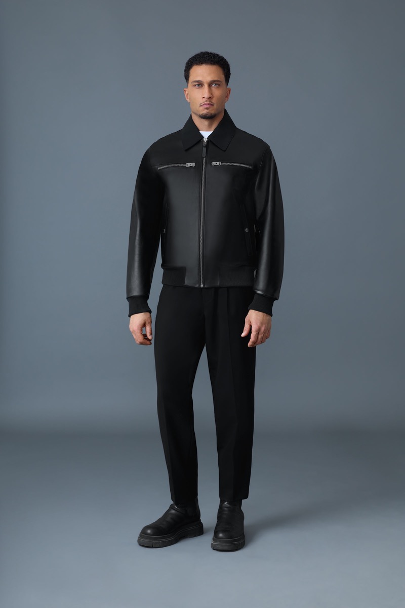 » Mackage Balances Denim & Tech in Pre-Fall 2025 Capsule Mackage Pre Fall 2025 004