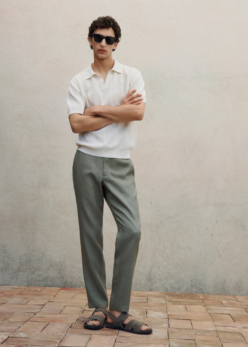 » Mango's Summer Wardrobe Embraces Soft Tones & Shapes Mango Summer 2025 Style 002