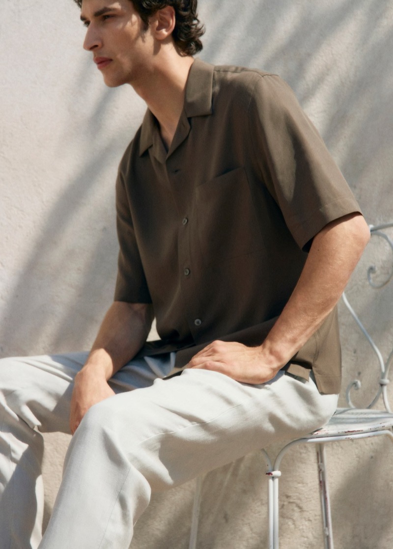 » Mango's Summer Wardrobe Embraces Soft Tones & Shapes Mango Summer 2025 Style 005