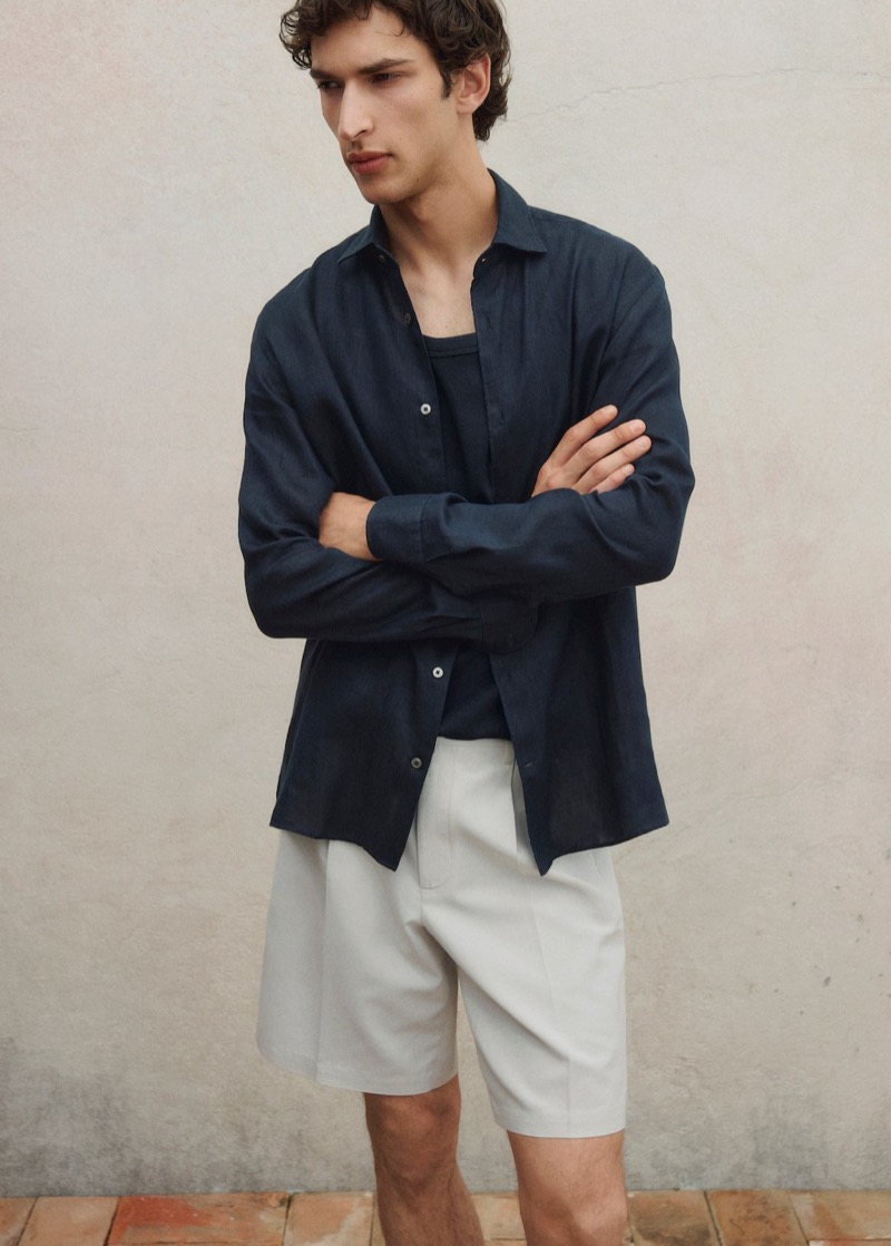 » Mango's Summer Wardrobe Embraces Soft Tones & Shapes Mango Summer 2025 Style 006