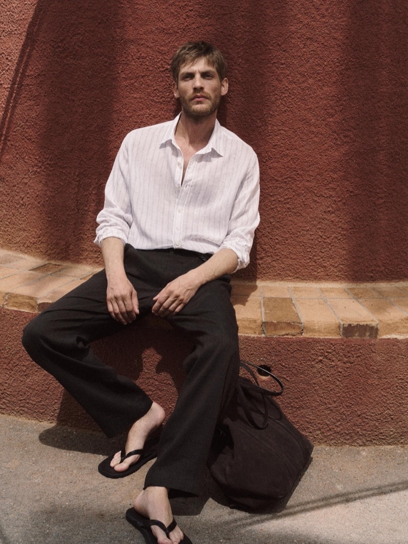 » Massimo Dutti Revisits Classics in a Summer Coastal Key Massimo Dutti 2025 Deja Vu 015