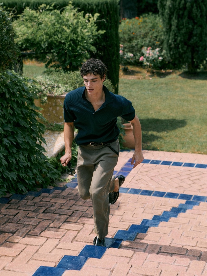 » Saint-Tropez Sets the Tone for Massimo Dutti's Summer Massimo Dutti 2025 Saint Tropez 006