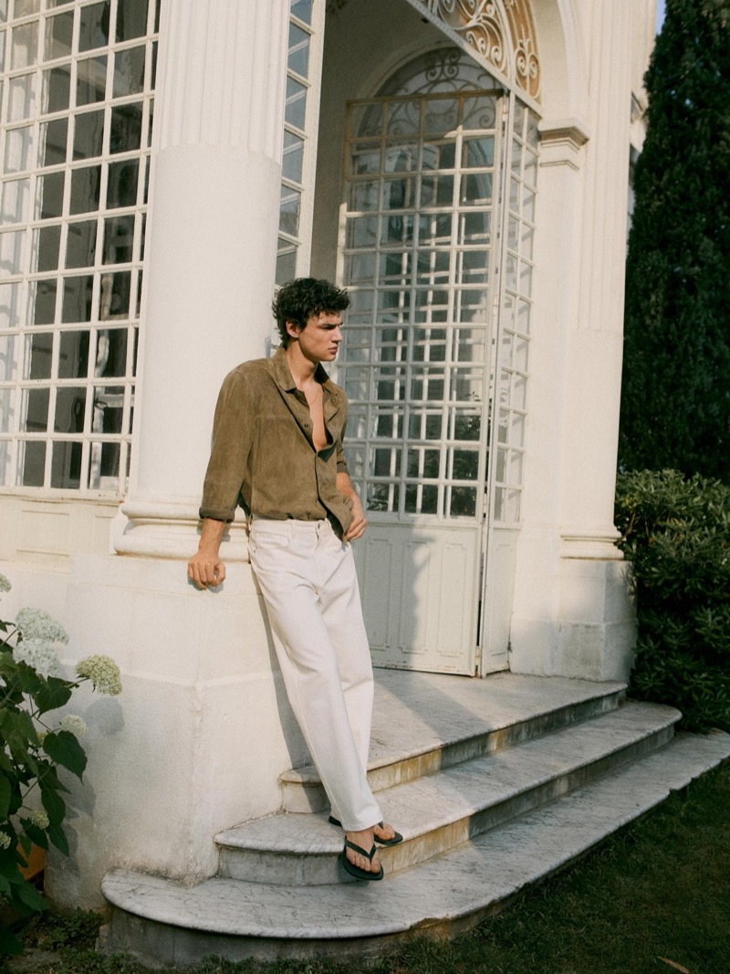 » Saint-Tropez Sets the Tone for Massimo Dutti's Summer Massimo Dutti 2025 Saint Tropez 009