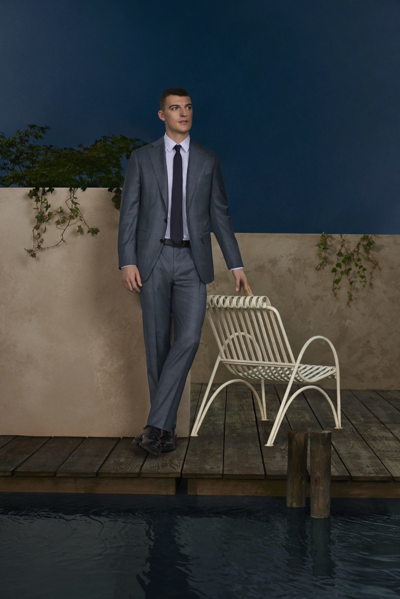 » Me by Canali Delivers Tailoring with a Soft Modern Touch Me by Canali Spring Summer 2025 001