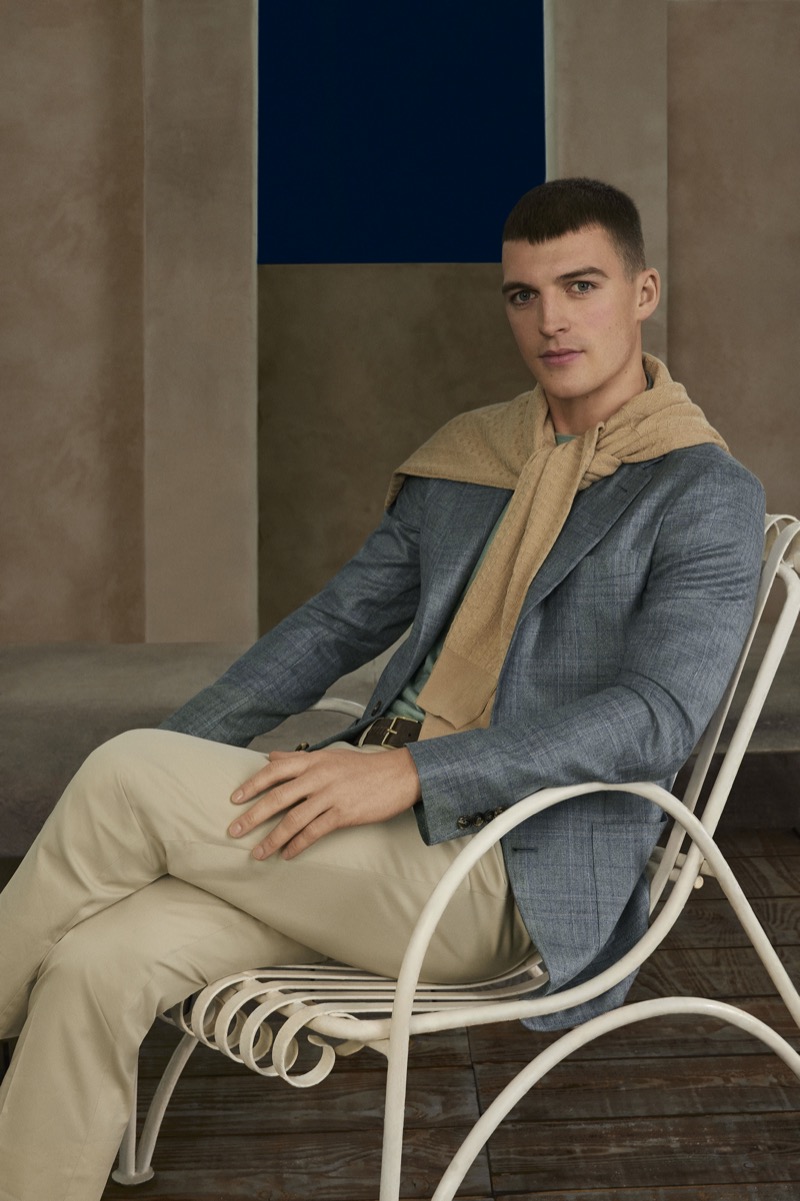 » Me by Canali Delivers Tailoring with a Soft Modern Touch Me by Canali Spring Summer 2025 004