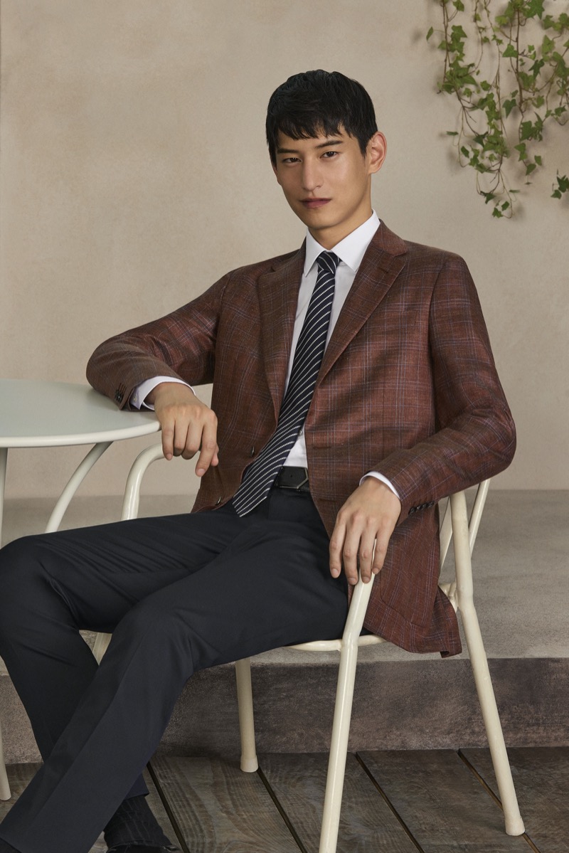 » Me by Canali Delivers Tailoring with a Soft Modern Touch Me by Canali Spring Summer 2025 005