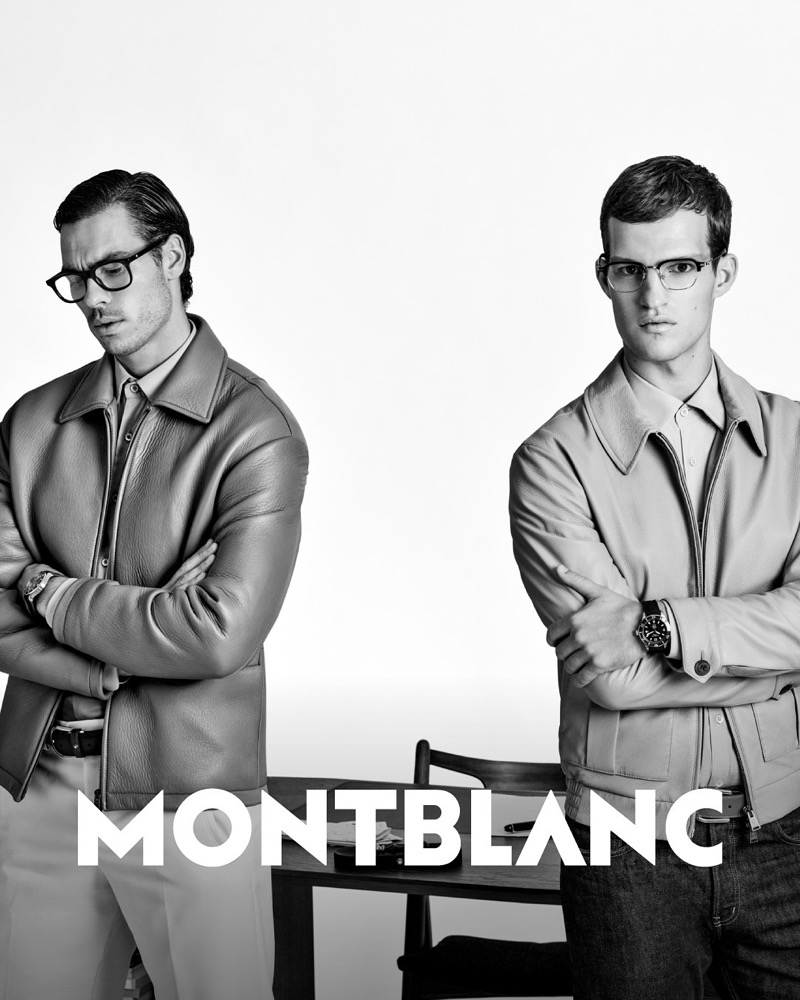 Corentin Huard and Matteo Ferri star in the Montblanc spring-summer 2025 eyewear campaign. » Montblanc’s New Eyewear Cuts a Clean Silhouette Corentin Huard and Matteo Ferri star in the Montblanc spring-summer 2025 eyewear campaign.