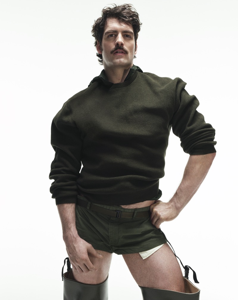 Dan Lang fronts the Snow Goose by Canada Goose spring-summer 2025 campaign. 