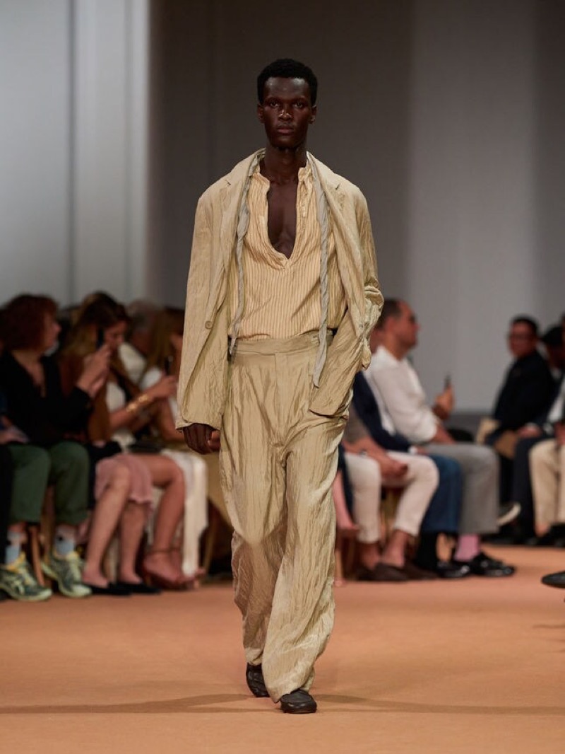 » Zegna Summer 2026 Sets a Slower Pace for Tailored Dressing Zegna Summer 2026 Collection 003