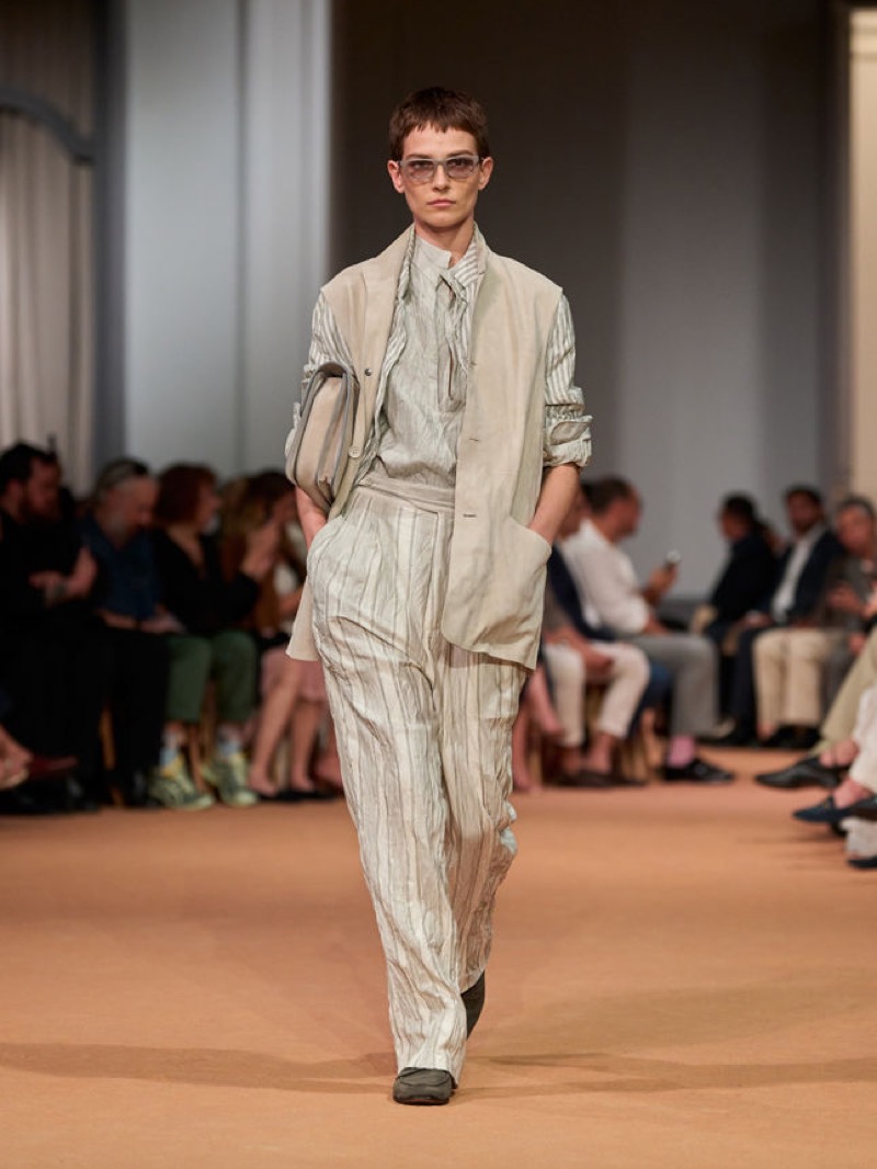 » Zegna Summer 2026 Sets a Slower Pace for Tailored Dressing Zegna Summer 2026 Collection 005