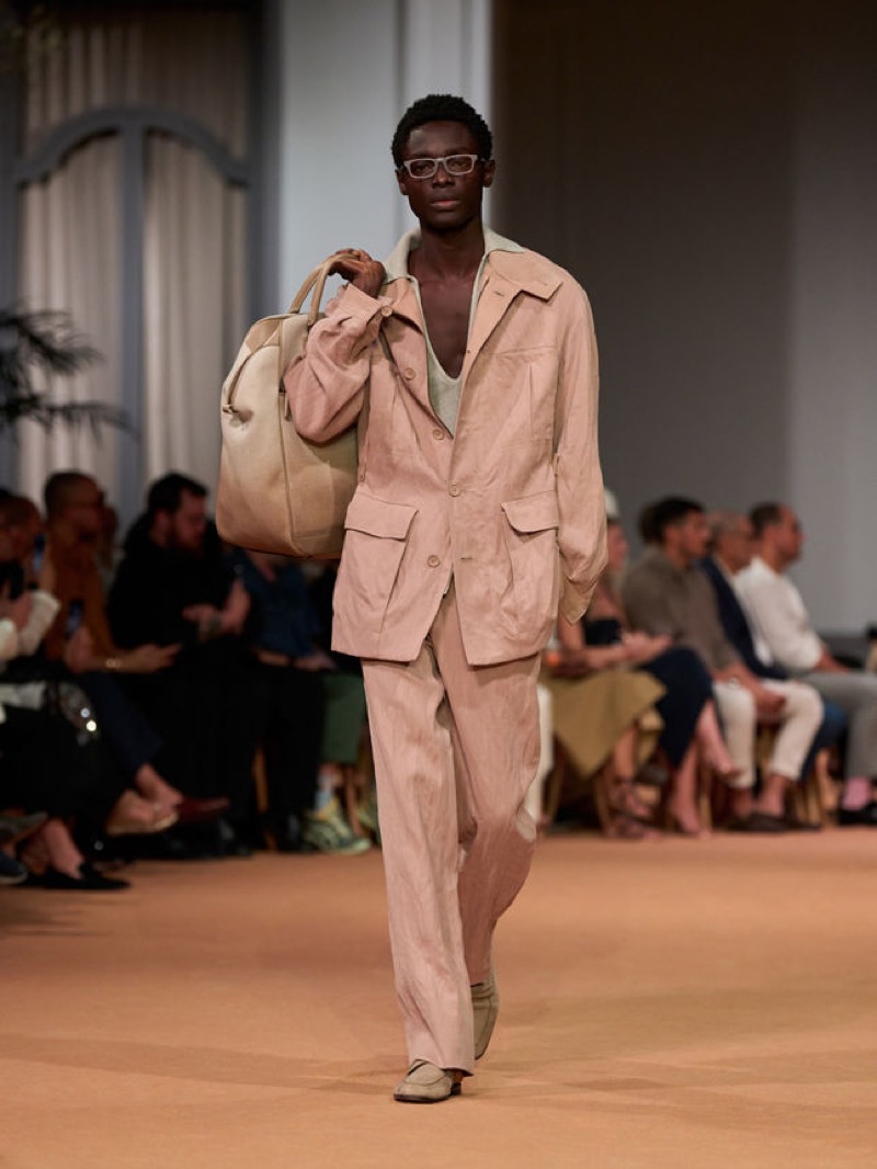 » Zegna Summer 2026 Sets a Slower Pace for Tailored Dressing Zegna Summer 2026 Collection 006