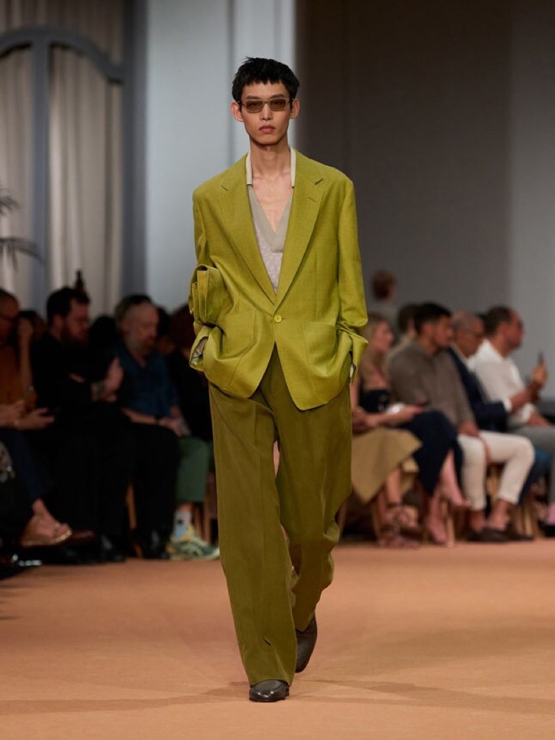 » Zegna Summer 2026 Sets a Slower Pace for Tailored Dressing Zegna Summer 2026 Collection 016