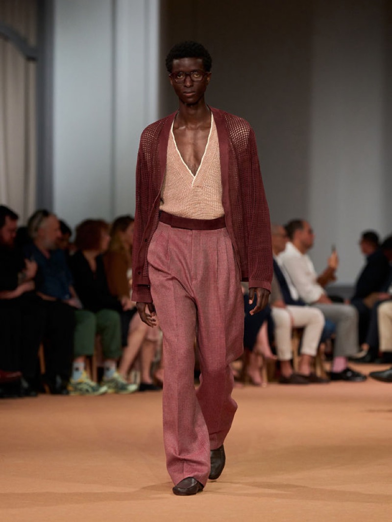 » Zegna Summer 2026 Sets a Slower Pace for Tailored Dressing Zegna Summer 2026 Collection 025