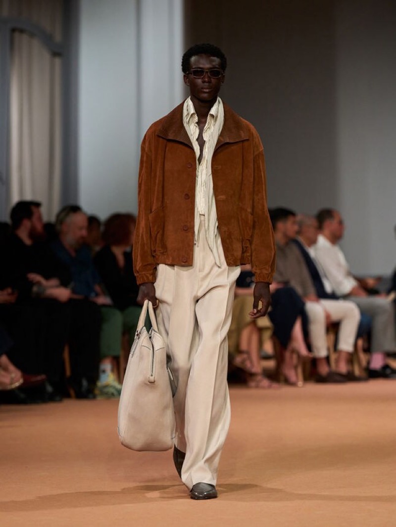 » Zegna Summer 2026 Sets a Slower Pace for Tailored Dressing Zegna Summer 2026 Collection 030