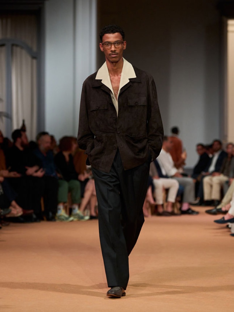 » Zegna Summer 2026 Sets a Slower Pace for Tailored Dressing Zegna Summer 2026 Collection 034
