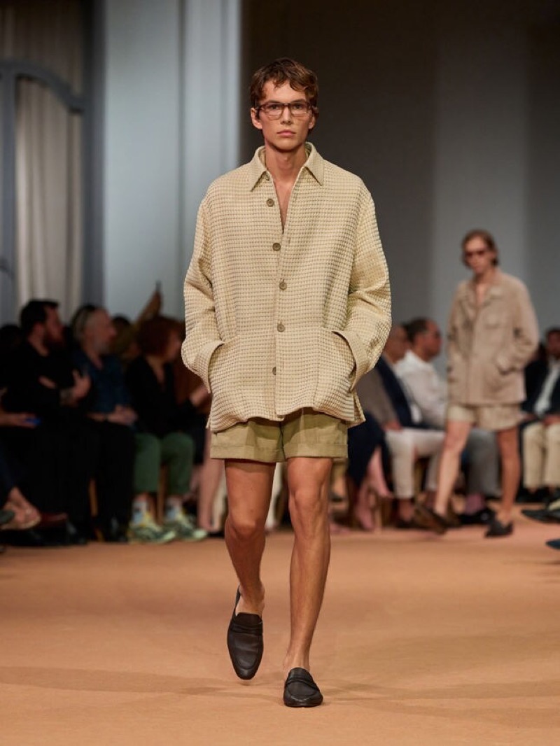 » Zegna Summer 2026 Sets a Slower Pace for Tailored Dressing Zegna Summer 2026 Collection 041
