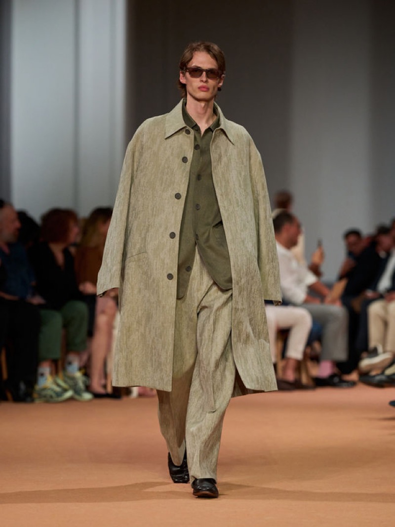 » Zegna Summer 2026 Sets a Slower Pace for Tailored Dressing Zegna Summer 2026 Collection 046