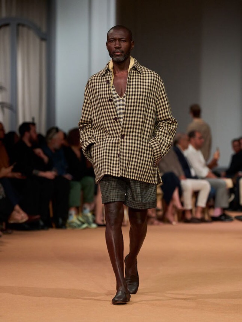 » Zegna Summer 2026 Sets a Slower Pace for Tailored Dressing Zegna Summer 2026 Collection 047