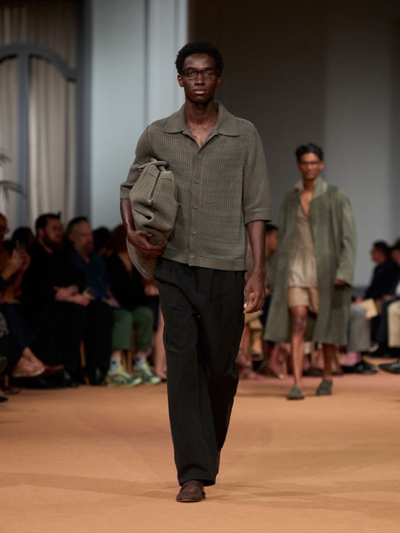 » Zegna Summer 2026 Sets a Slower Pace for Tailored Dressing Zegna Summer 2026 Collection 050